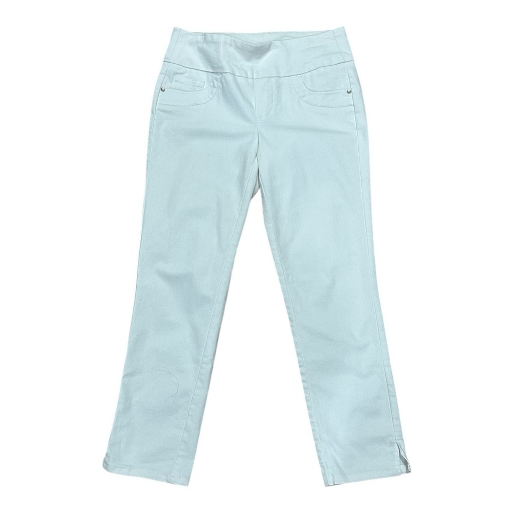 Point Zero Skinny Leg Capri Pants White Size 2